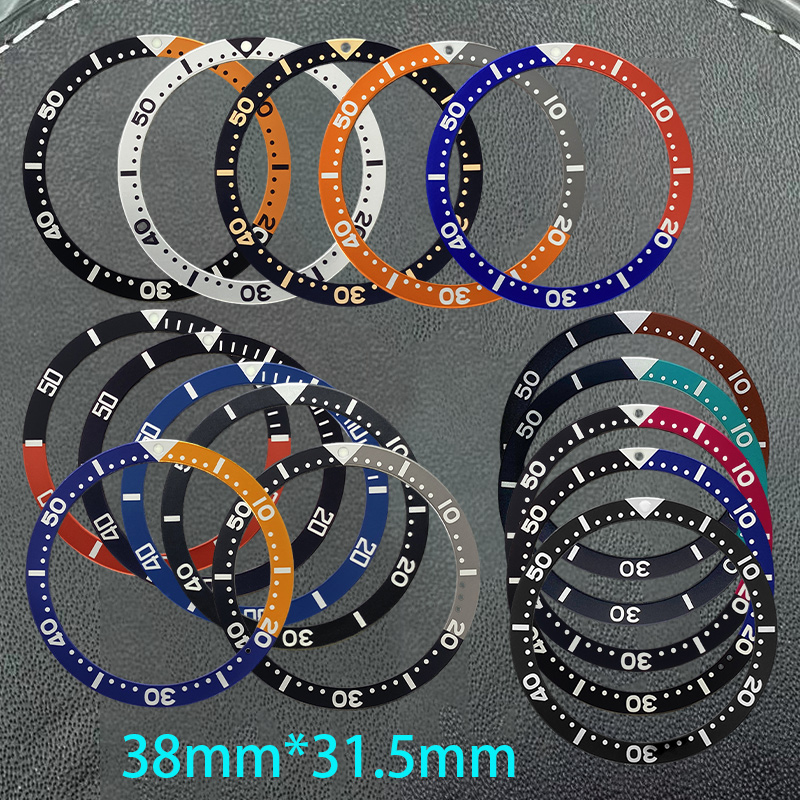 Watch Bezel Insert - 38mm Custom SKX007 Bezel Insert Aluminium