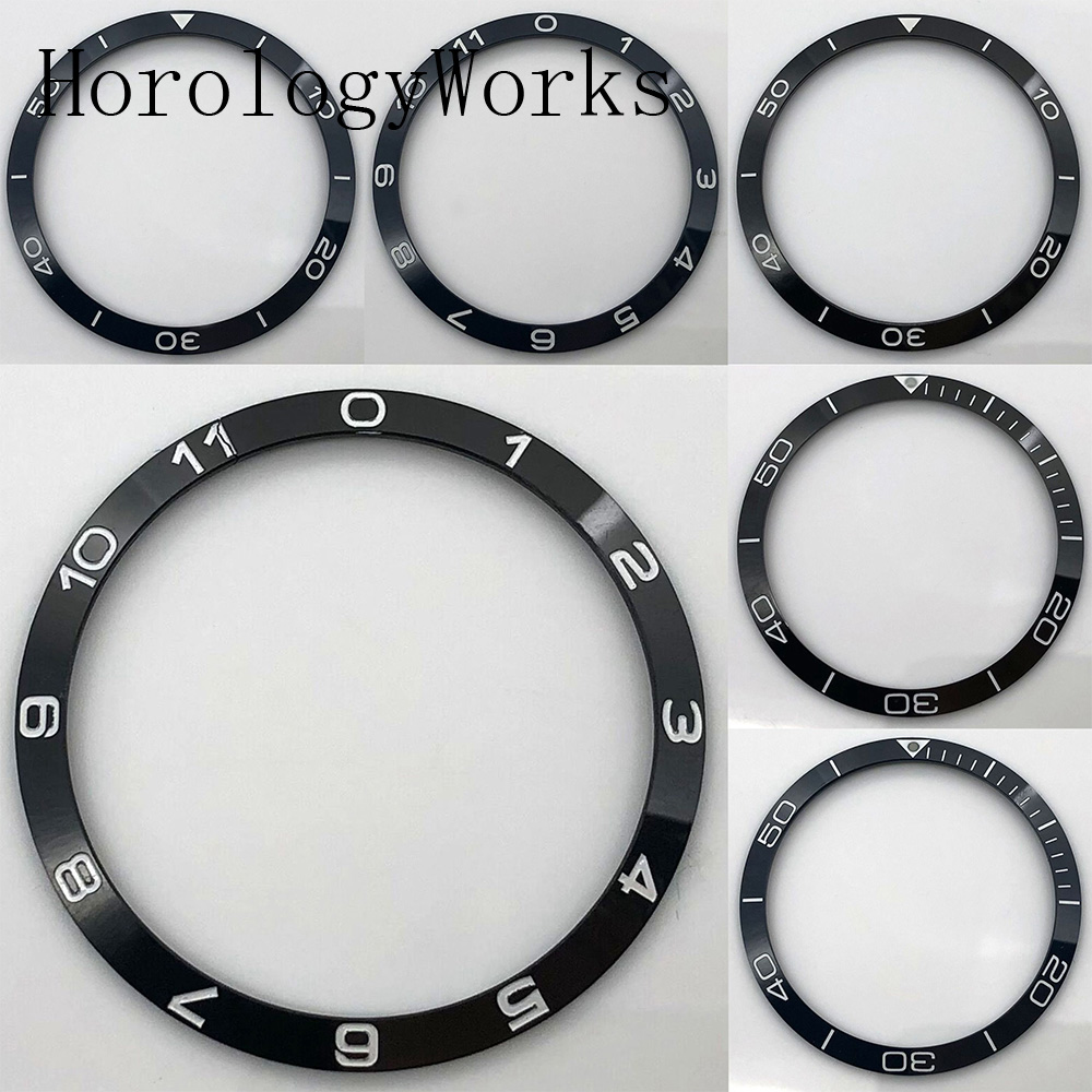 Watch Bezel Insert - 39mm Ceramic Bezel Watch Parts Fit