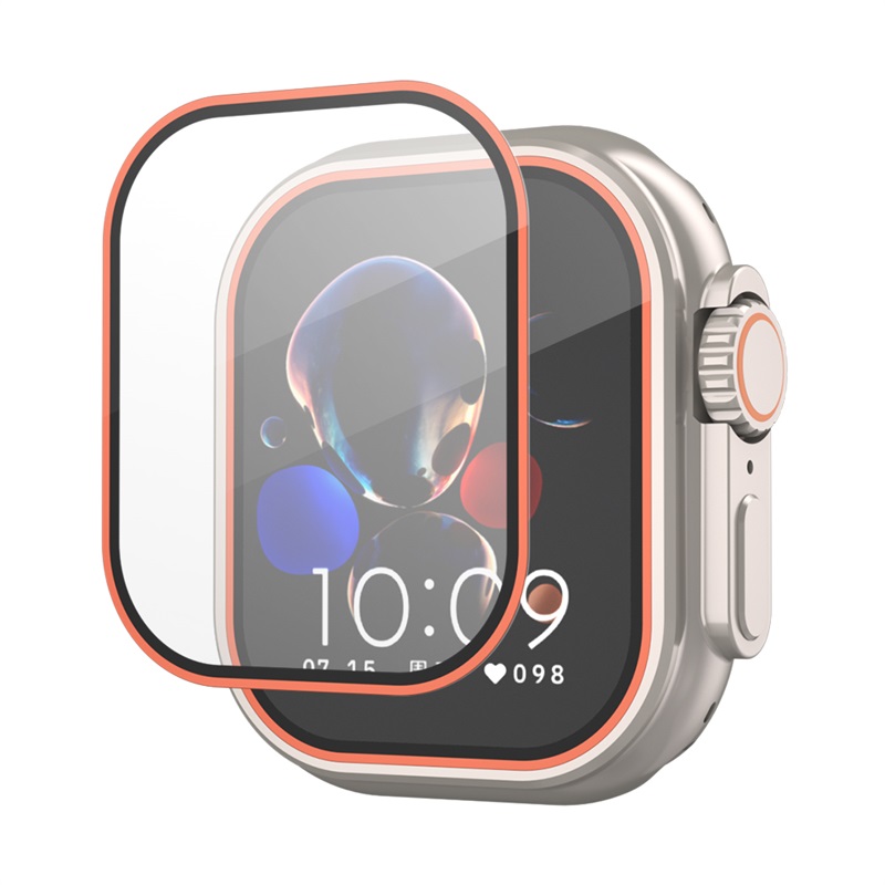 Smartwatch Apple Watches For Women - Silk Print Tempered Glass Film For
