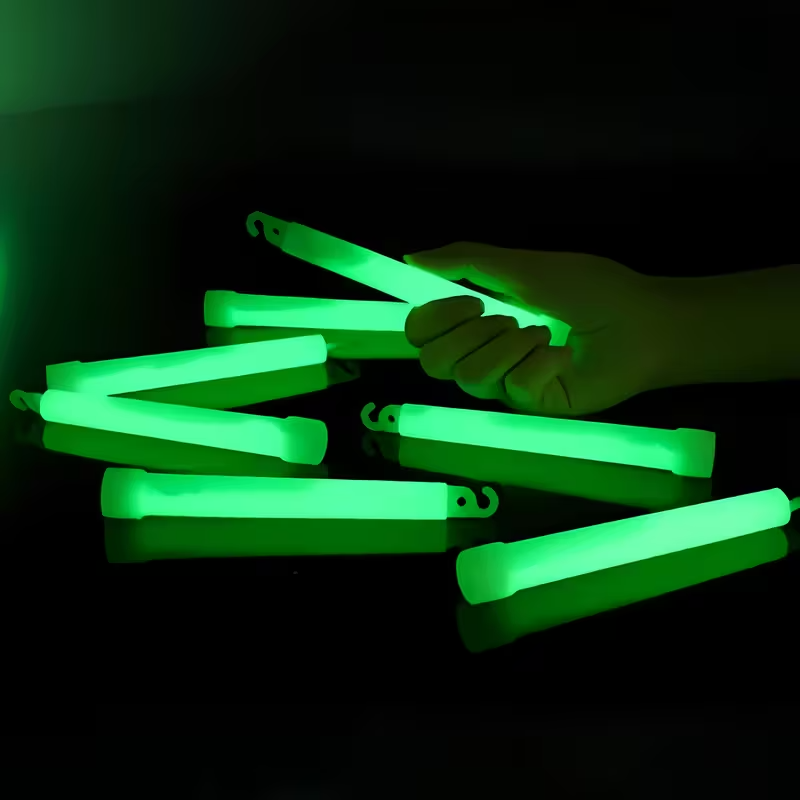 Tritium Gas Tube - 6-Inch Mini Glow Sticks with Hook