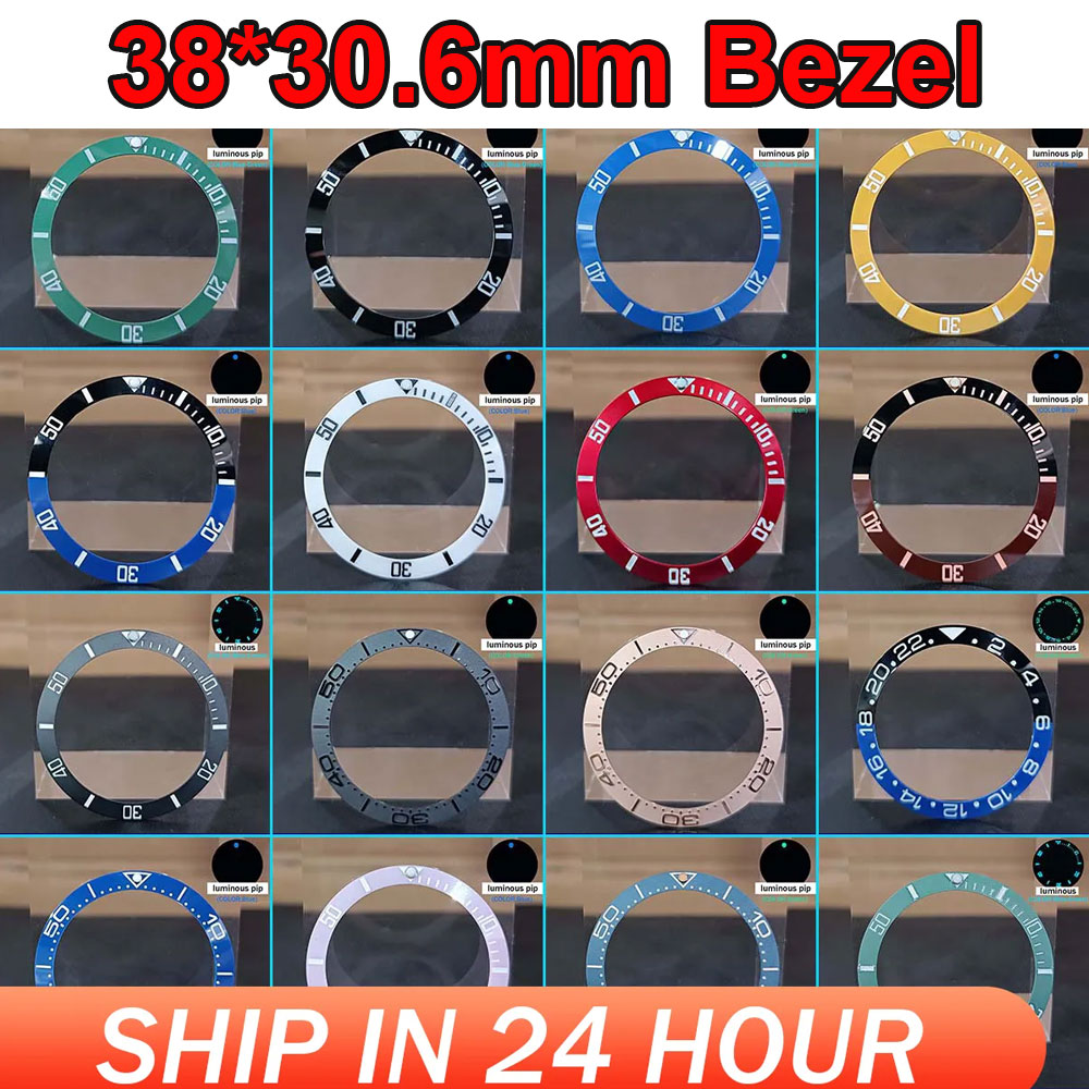 Sloping 38mm*30.6mm Ceramic Be - Watch Bezel Insert ulasan dan harga