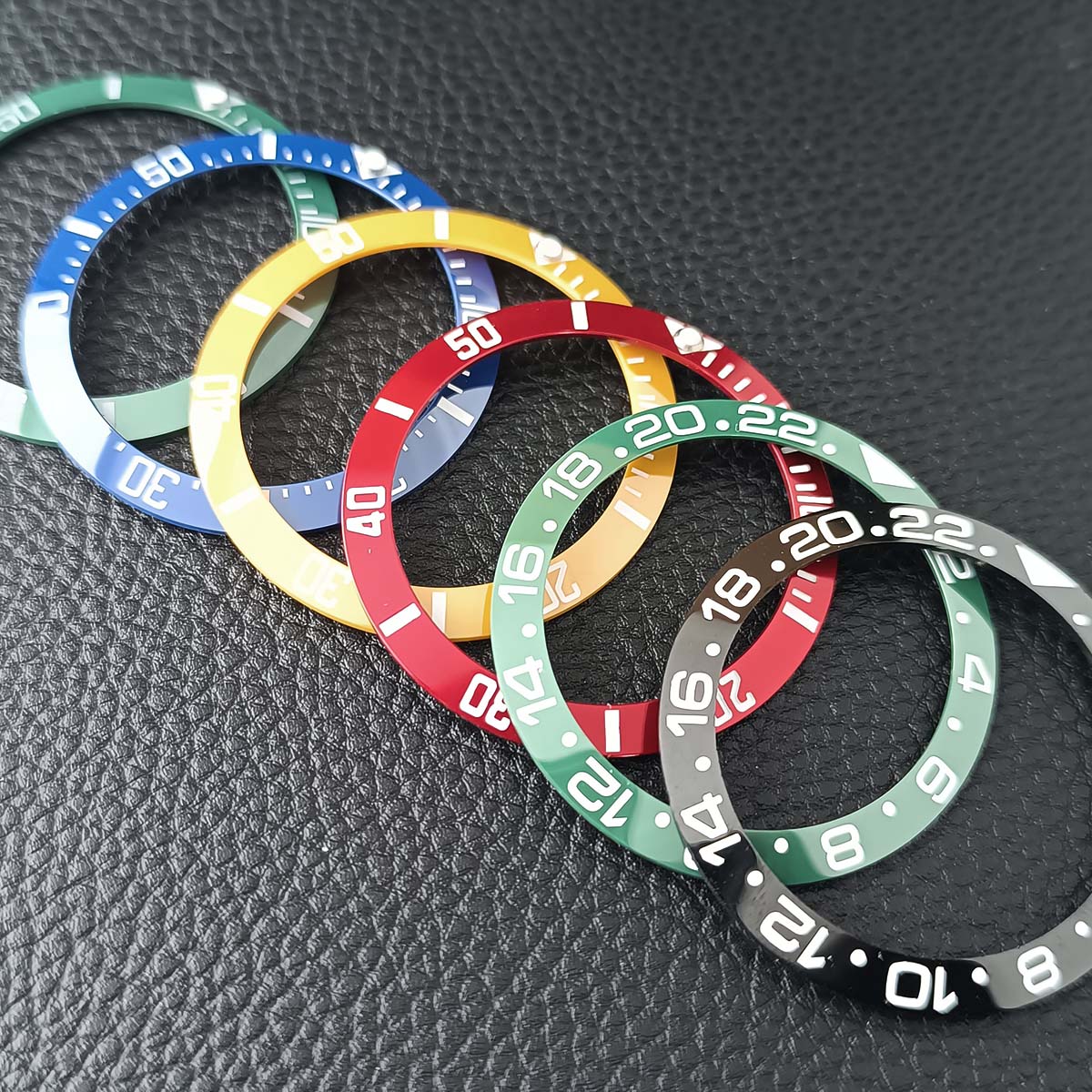 Sloping 38mm*30.6mm Ceramic Be - Watch Bezel Insert ulasan dan harga