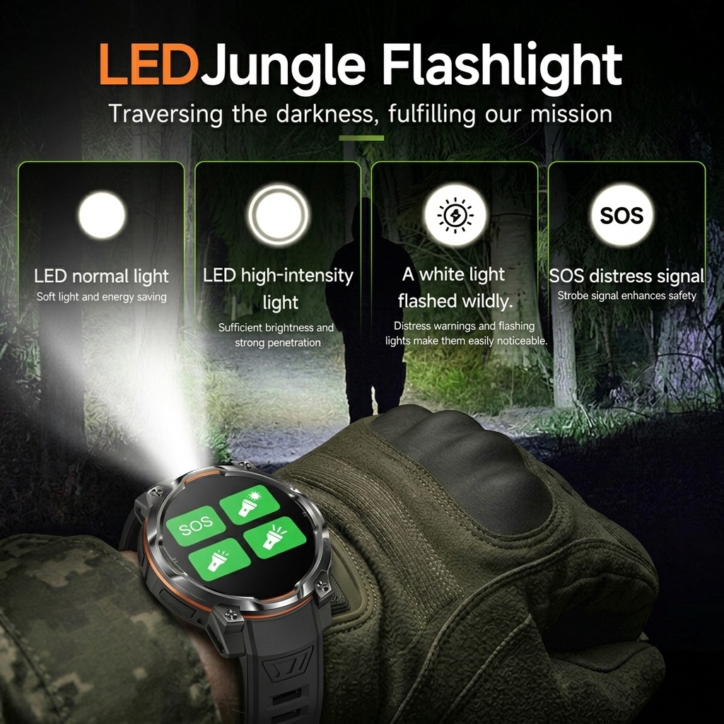 2026New Military VWAR GPS Smar - Watch Vs Smartwatch ulasan dan harga