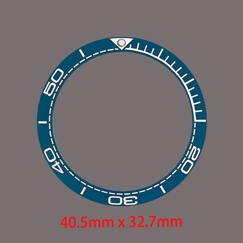 40.5mmx32.7mm Curved Ceramic B - Watch Bezel Insert ulasan dan harga