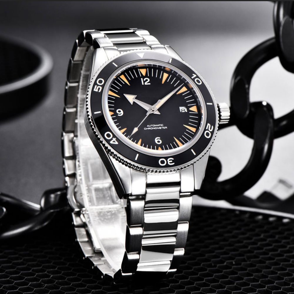 Custom Logo NH35 Movement Watc - Watch Bezel Insert ulasan dan harga