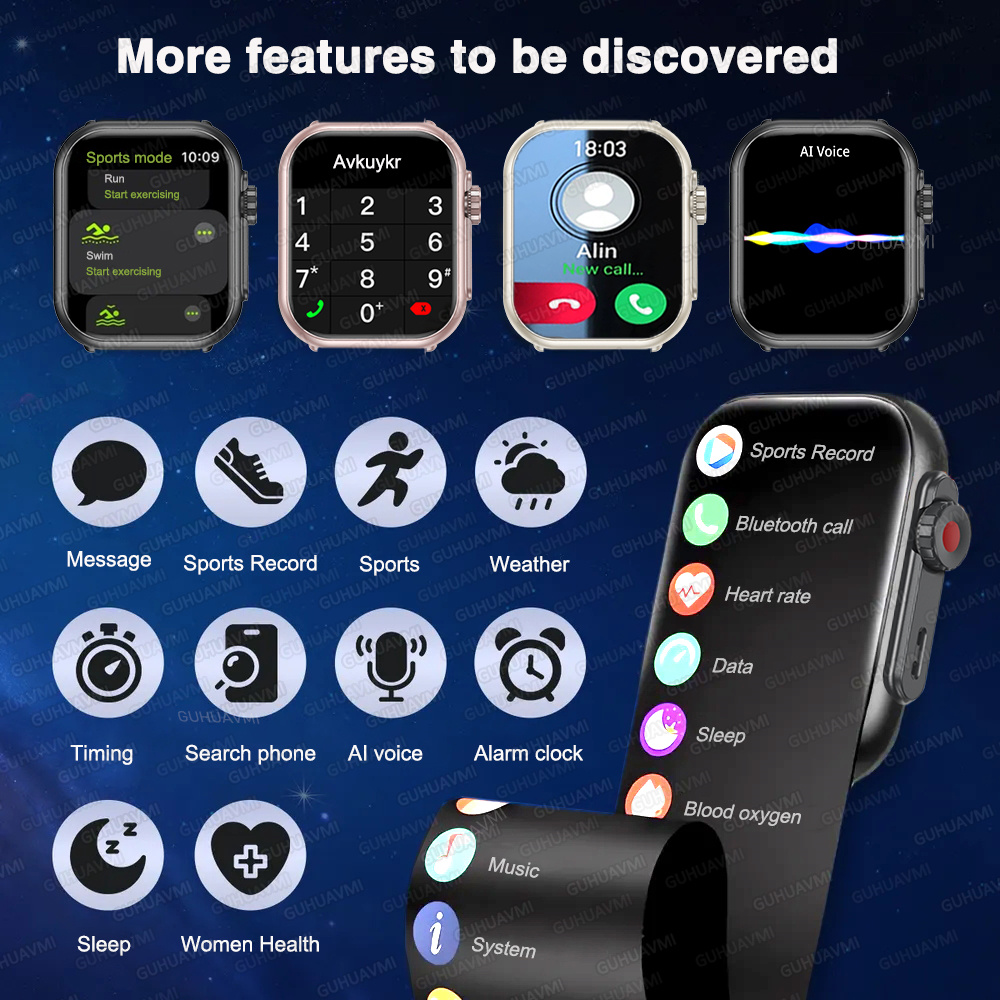 For IOS Watch Ultra 2 SE Men W - Smartwatch Watches Brands For Women ulasan dan harga