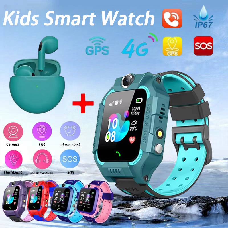 New Kids Smart Watch SOS Antil - Smartwatch Digital Watches For Kids ulasan dan harga