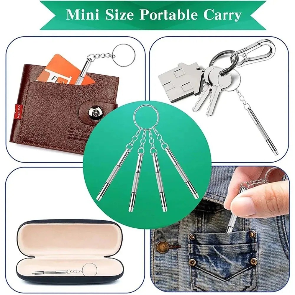 5Pcs Mini 3 In 1 Screwdriver R - Watch Tool Repair Kit ulasan dan harga