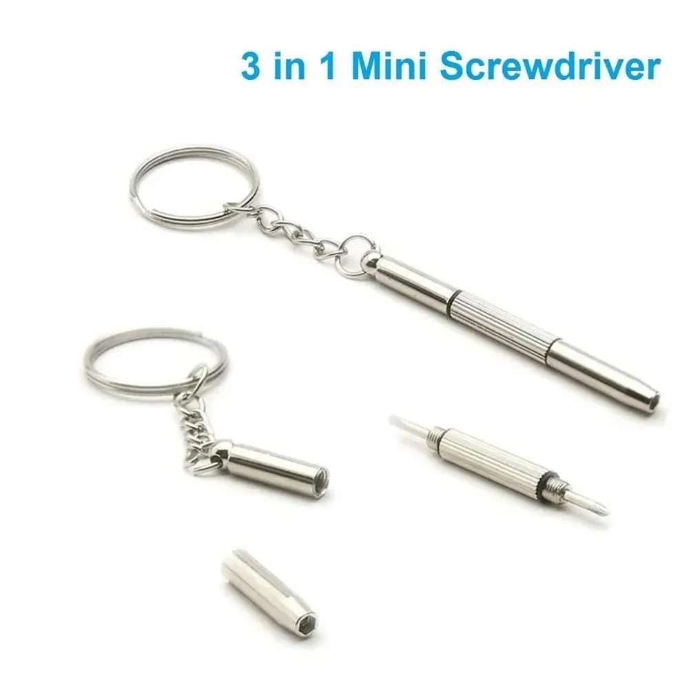5Pcs Mini 3 In 1 Screwdriver R - Watch Tool Repair Kit ulasan dan harga