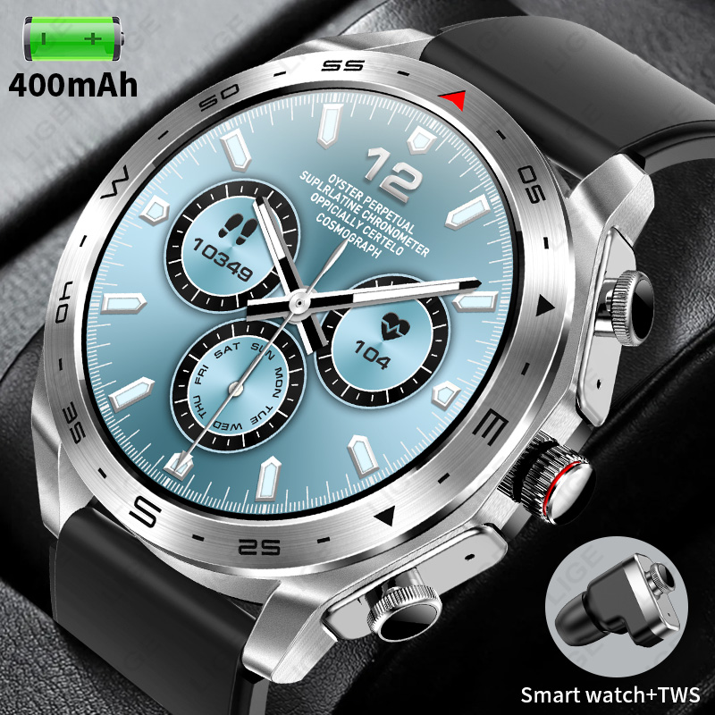 New Smart Watch TWS 2in1 with  - Smartwatch Noise Watches For Men ulasan dan harga