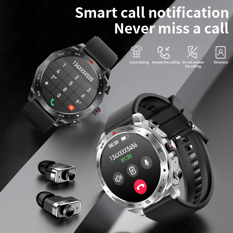 New Smart Watch TWS 2in1 with  - Smartwatch Noise Watches For Men ulasan dan harga