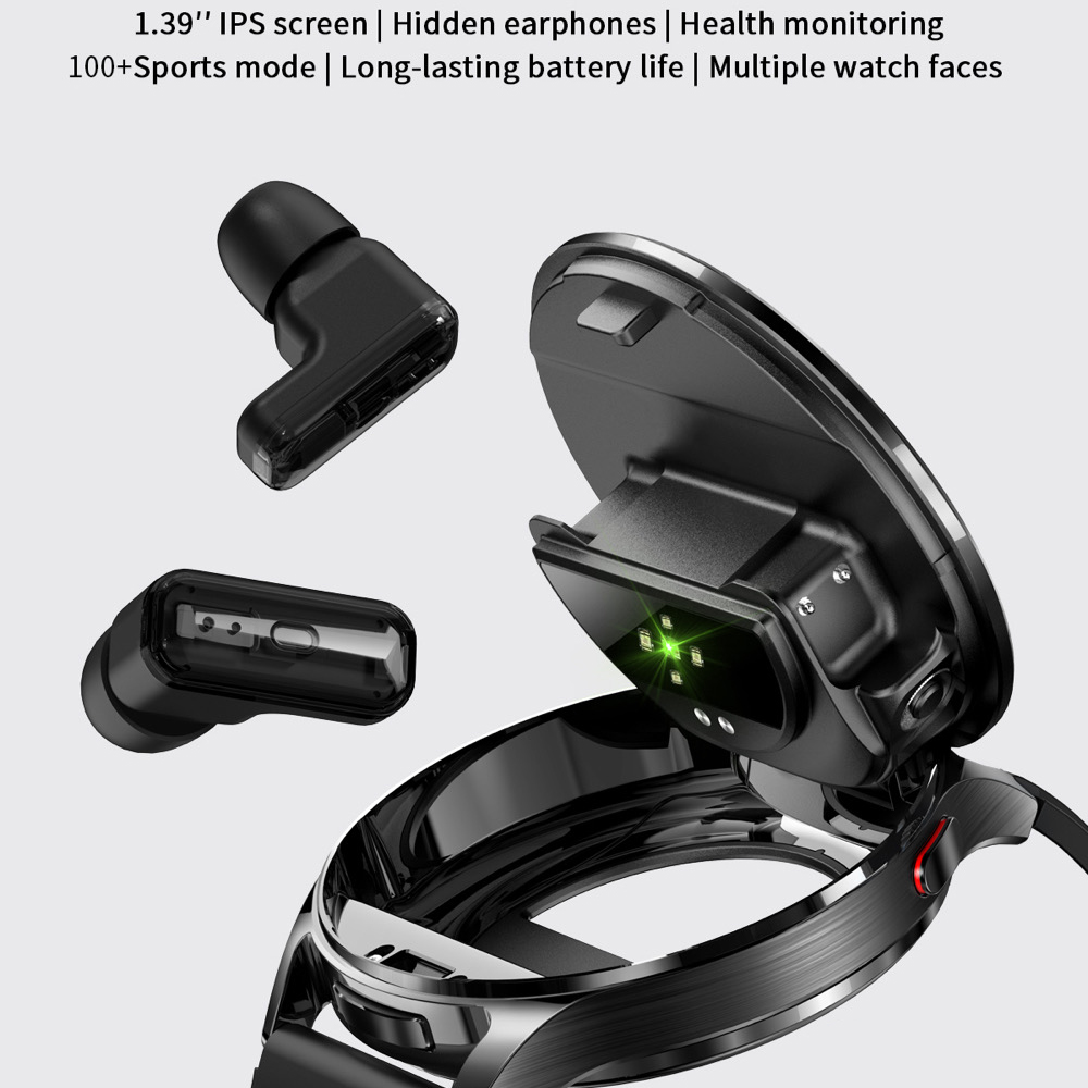 2 In 1 TWS Headset Smart Watch - Smartwatch Noise Watches For Men ulasan dan harga