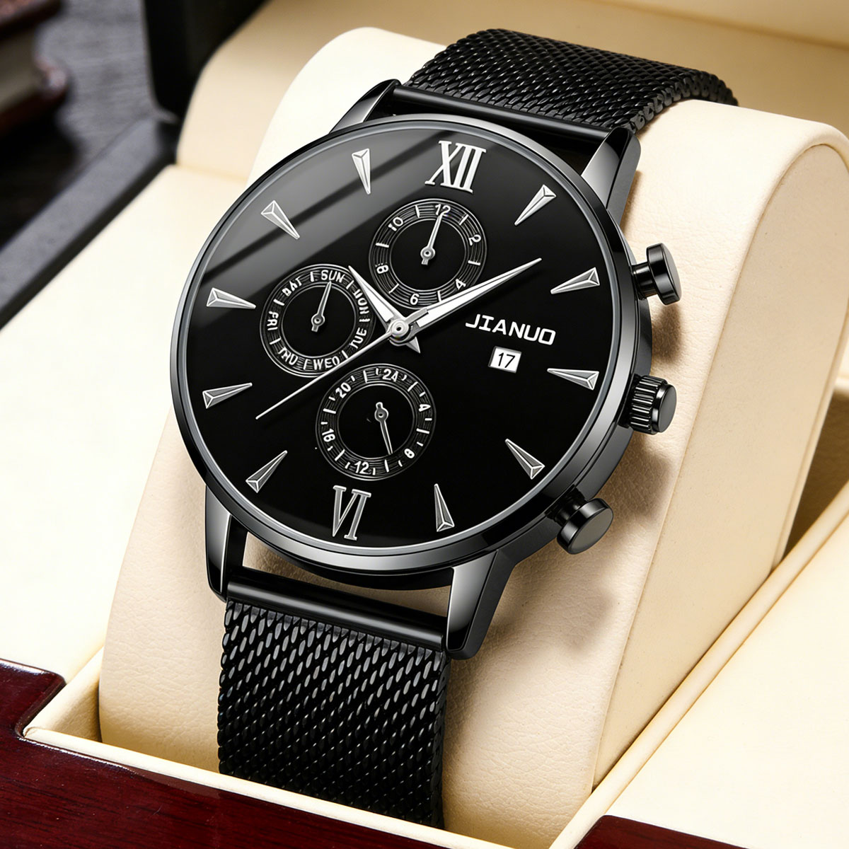 Trendy Casual Men's Milan Mesh - Mesh Stainless Strap ulasan dan harga