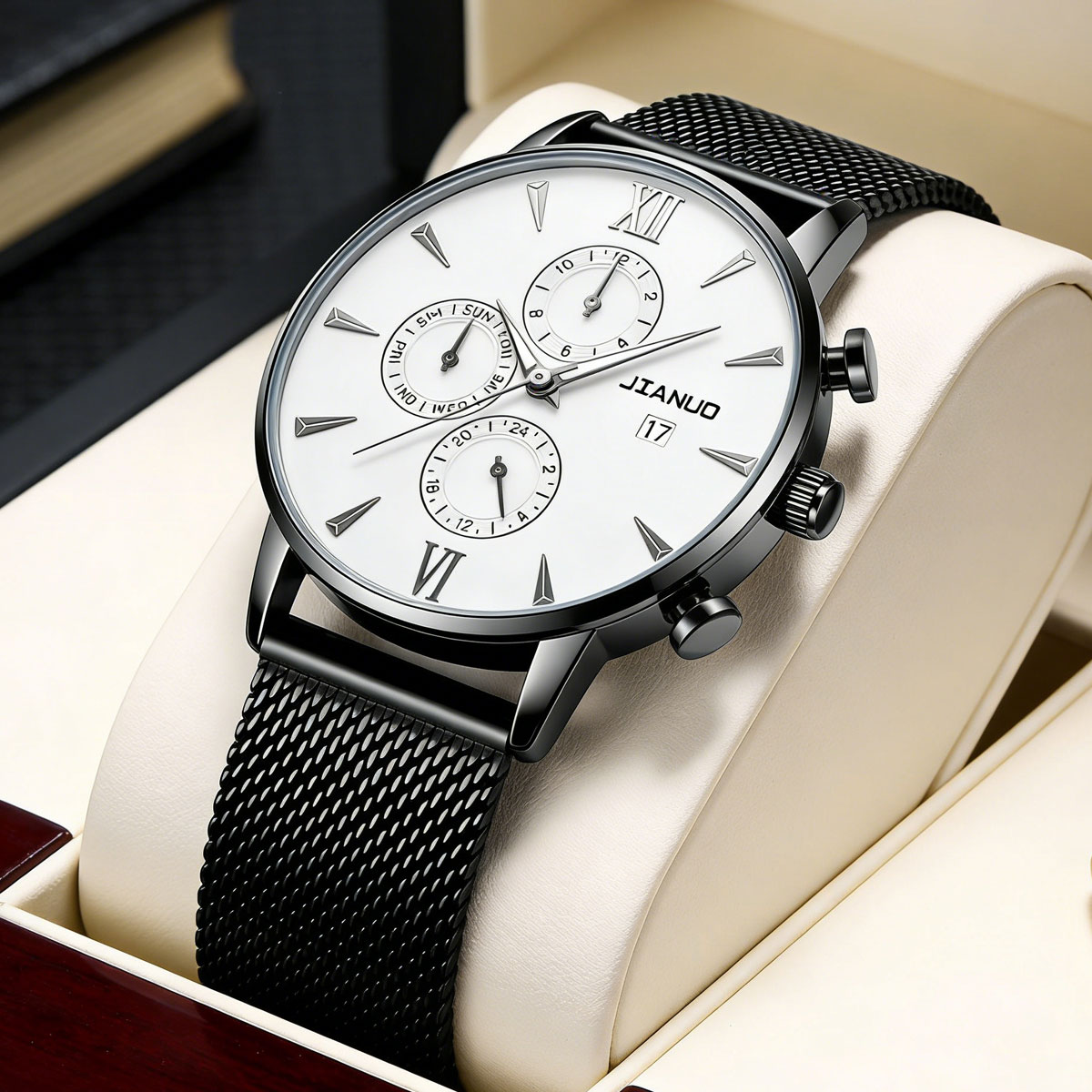 Trendy Casual Men's Milan Mesh - Mesh Stainless Strap ulasan dan harga