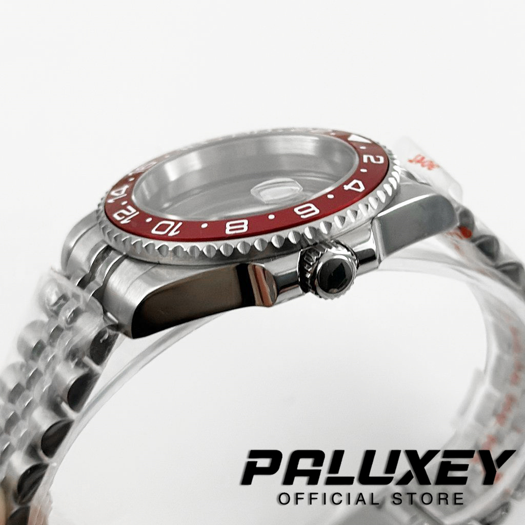 NH35 40mm Diver Waterproof Red - Watch Bezel Insert ulasan dan harga
