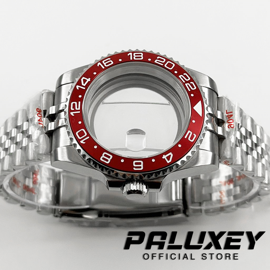 NH35 40mm Diver Waterproof Red - Watch Bezel Insert ulasan dan harga