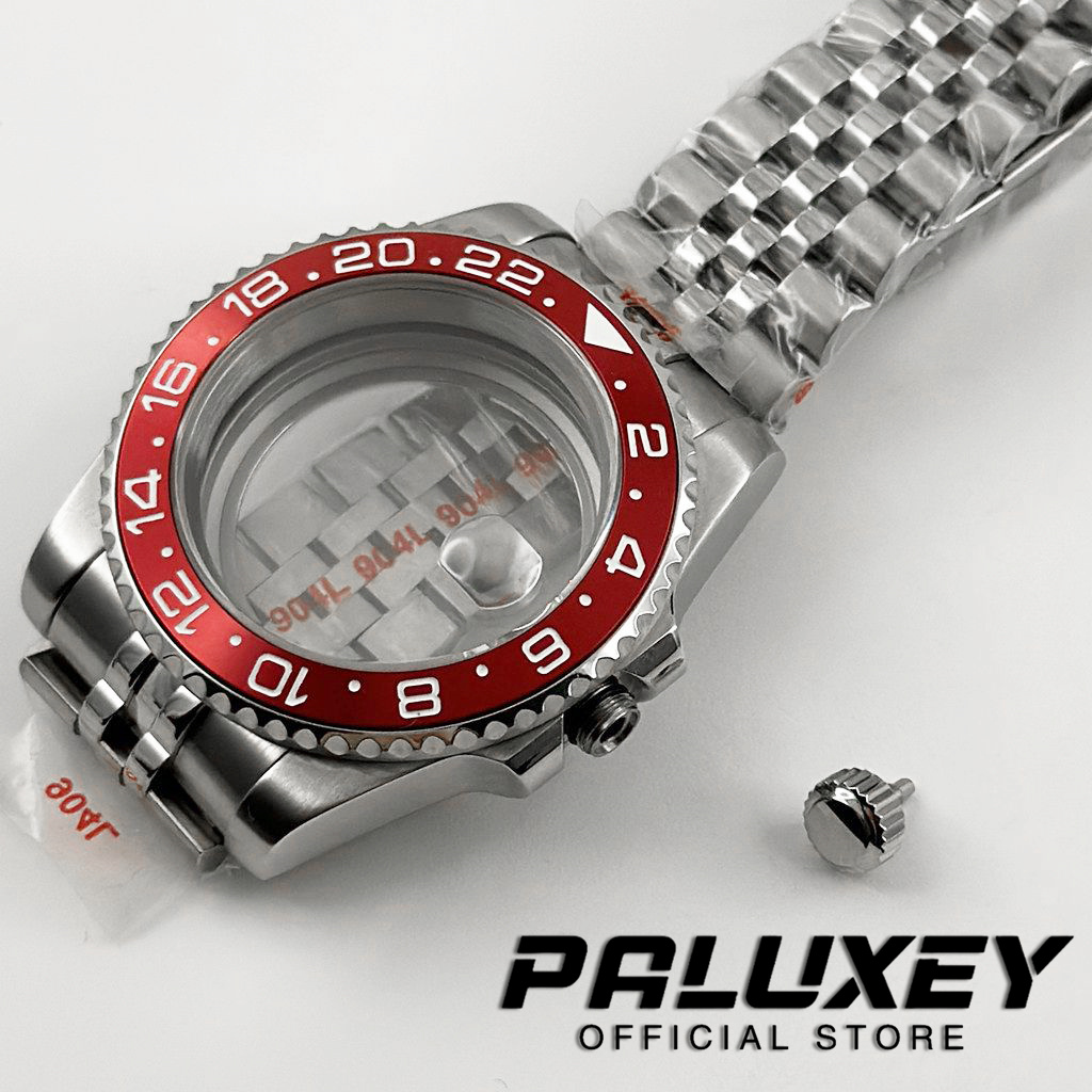 NH35 40mm Diver Waterproof Red - Watch Bezel Insert ulasan dan harga