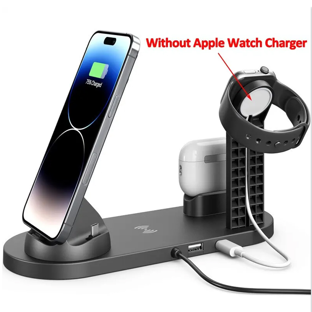 30W 7 in 1 Wireless Charger St - Watch Charging Dock ulasan dan harga