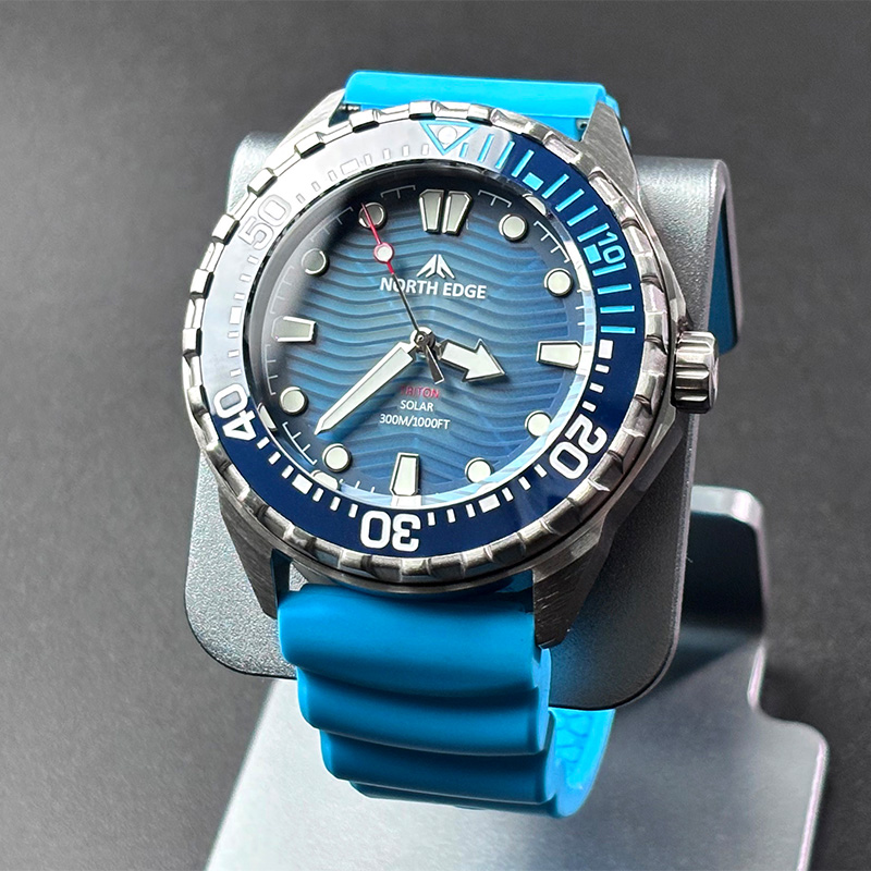 NORTH EDGE 2026 New TRITON Sol - Solar Powered Watch ulasan dan harga