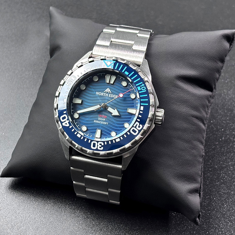 NORTH EDGE 2026 New TRITON Sol - Solar Powered Watch ulasan dan harga
