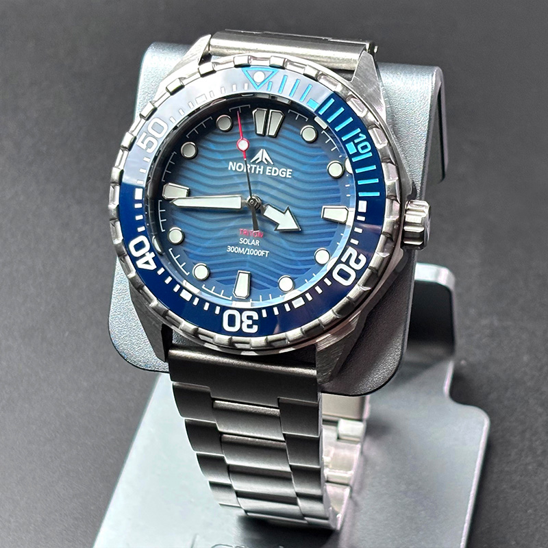 NORTH EDGE 2026 New TRITON Sol - Solar Powered Watch ulasan dan harga
