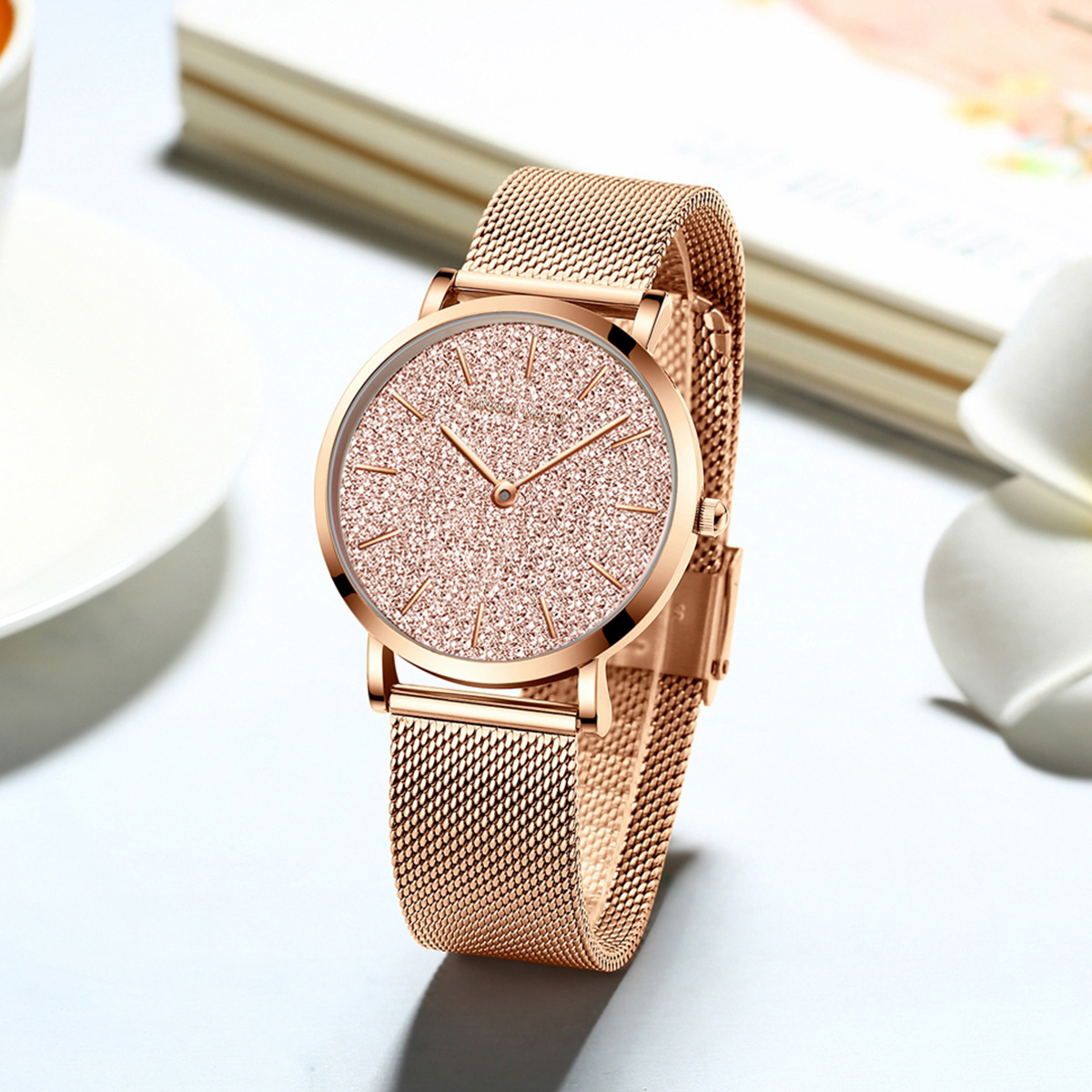 Hannah Martin Luxury Women's W - Mesh Stainless Strap ulasan dan harga