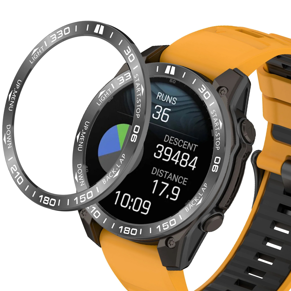 Metal Bezel Ring For Garmin Fe - Watch Bezel Insert ulasan dan harga