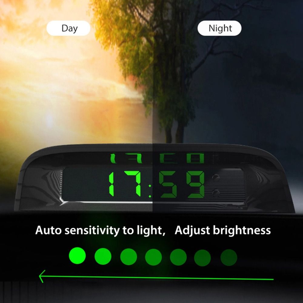 Solar Powered Car Digital Watc - Solar Powered Watch ulasan dan harga