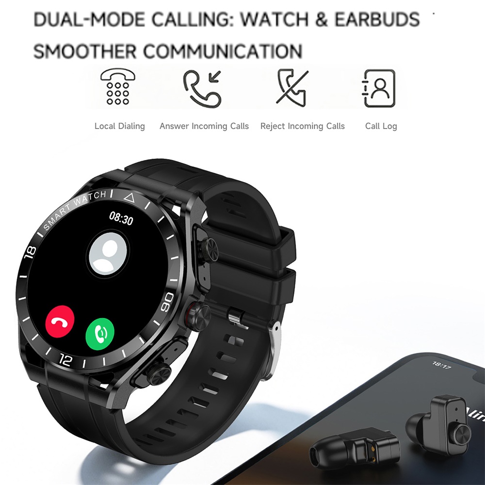 696 Men 2 In 1 Blue Tooth Call - Smartwatch Noise Watches For Men ulasan dan harga