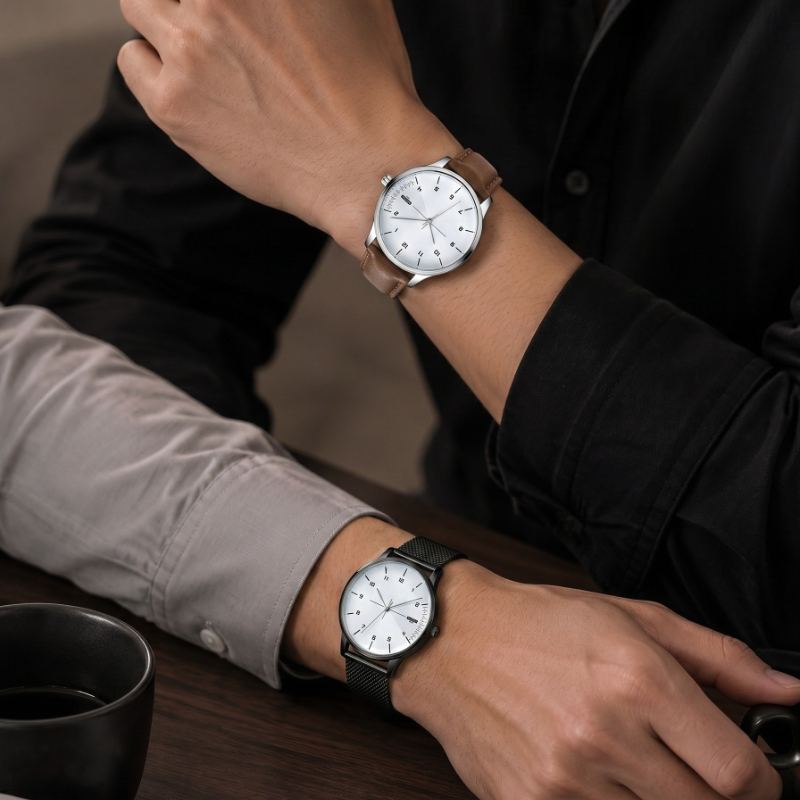 2Pcs YAZOLE Men Business Watch - Smartwatch Watches Best Gift For Men ulasan dan harga