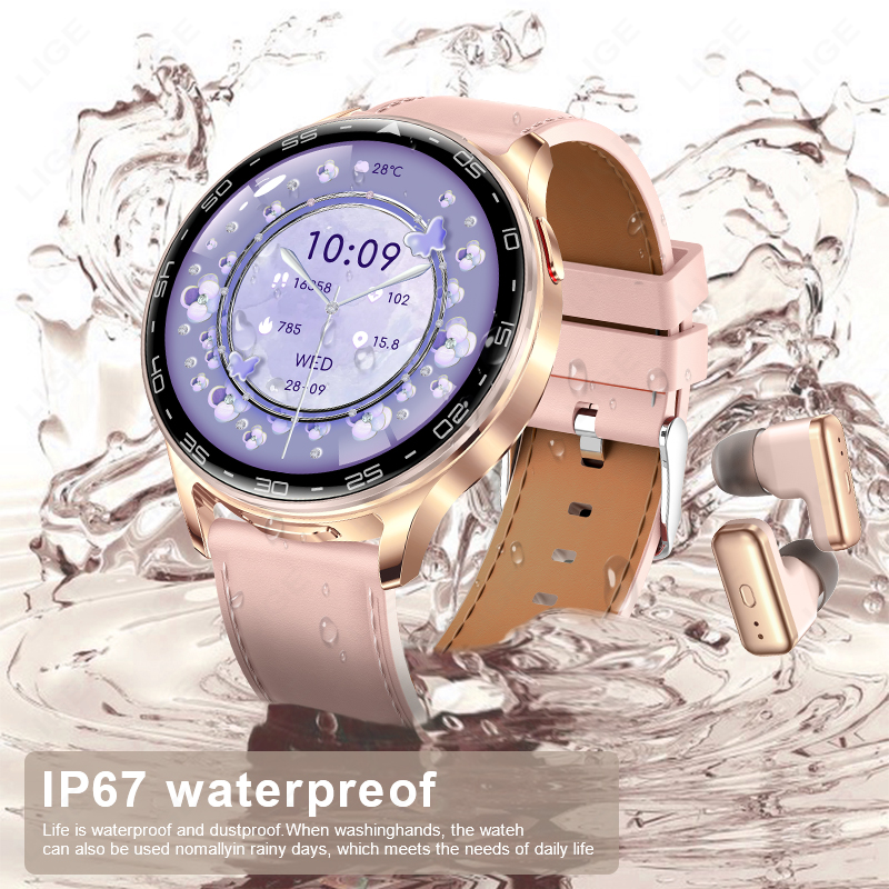 2 In 1 TWS Headset Smart Watch - Smartwatch Noise Watches For Men ulasan dan harga