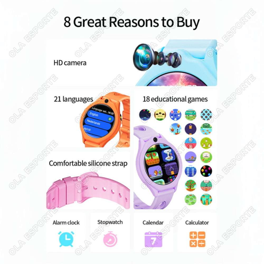 Kids Smart Watch with Camera f - Smartwatch Watches Gift For Boys On Birthday ulasan dan harga
