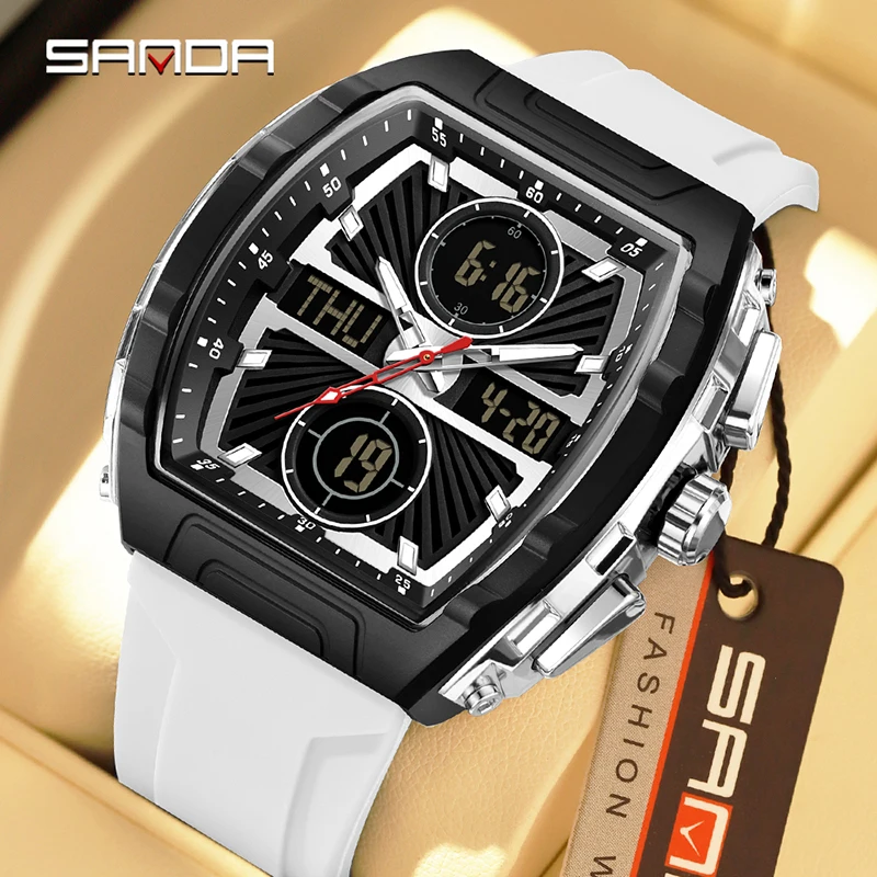 SANDA Fashion Trend Men's Watc - Smartwatch Trending Watches For Men ulasan dan harga