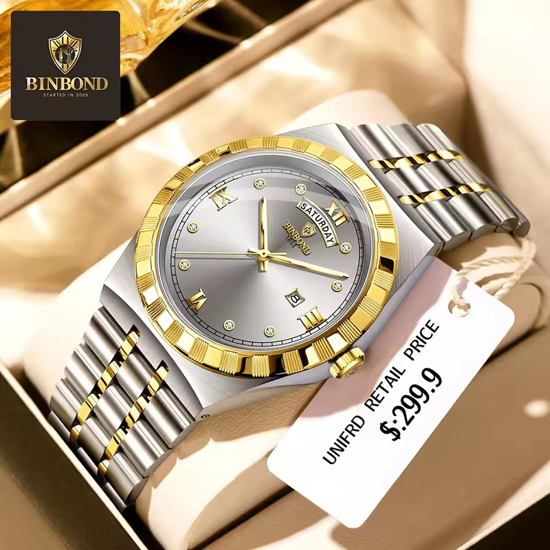 BINBOND Men's Watch Fashion Tr - Smartwatch Trending Watches For Men ulasan dan harga