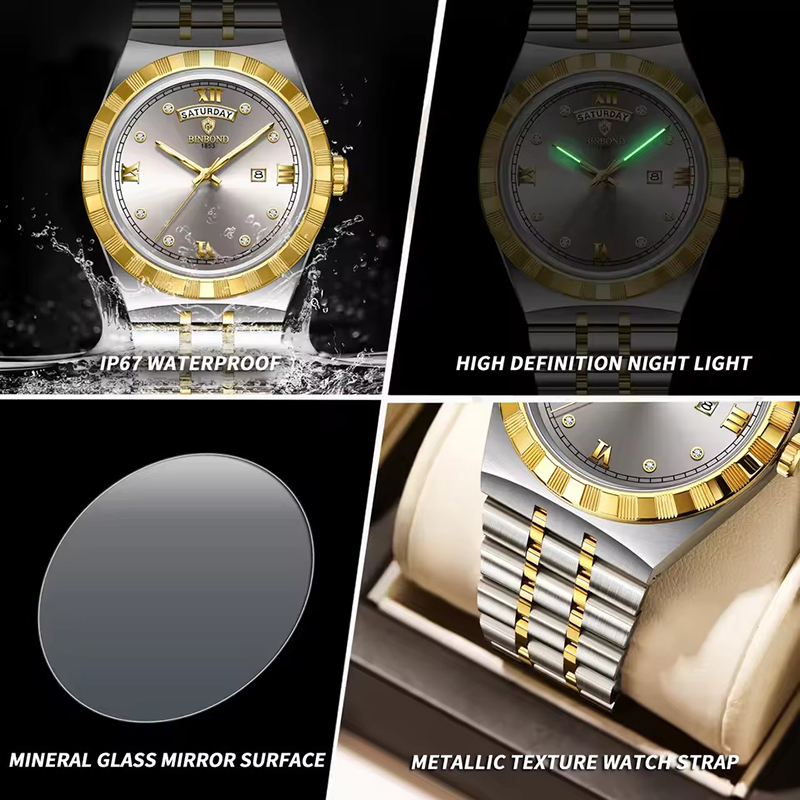 BINBOND Men's Watch Fashion Tr - Smartwatch Trending Watches For Men ulasan dan harga