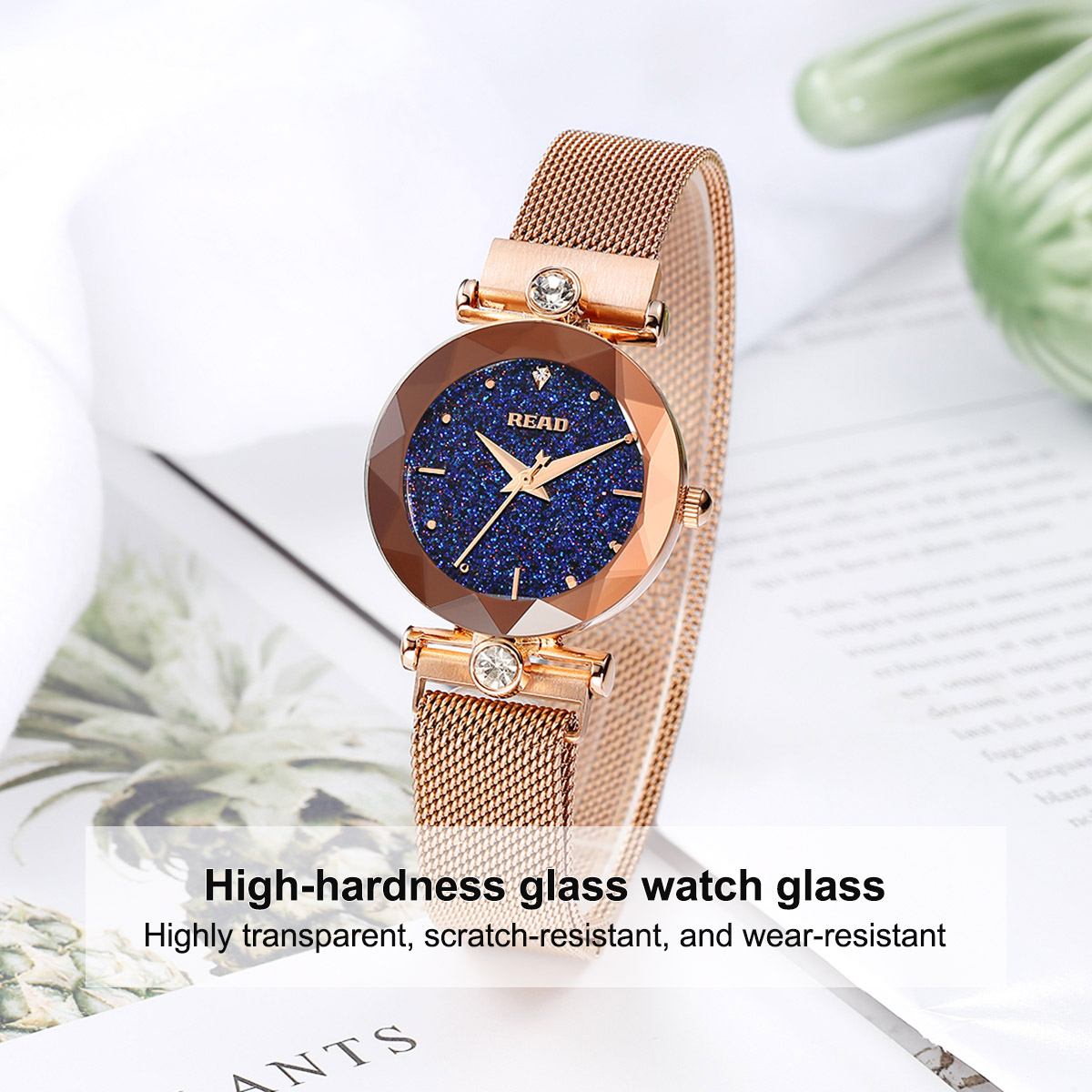 READ Women Quartz Watch | Stai - Mesh Stainless Strap ulasan dan harga