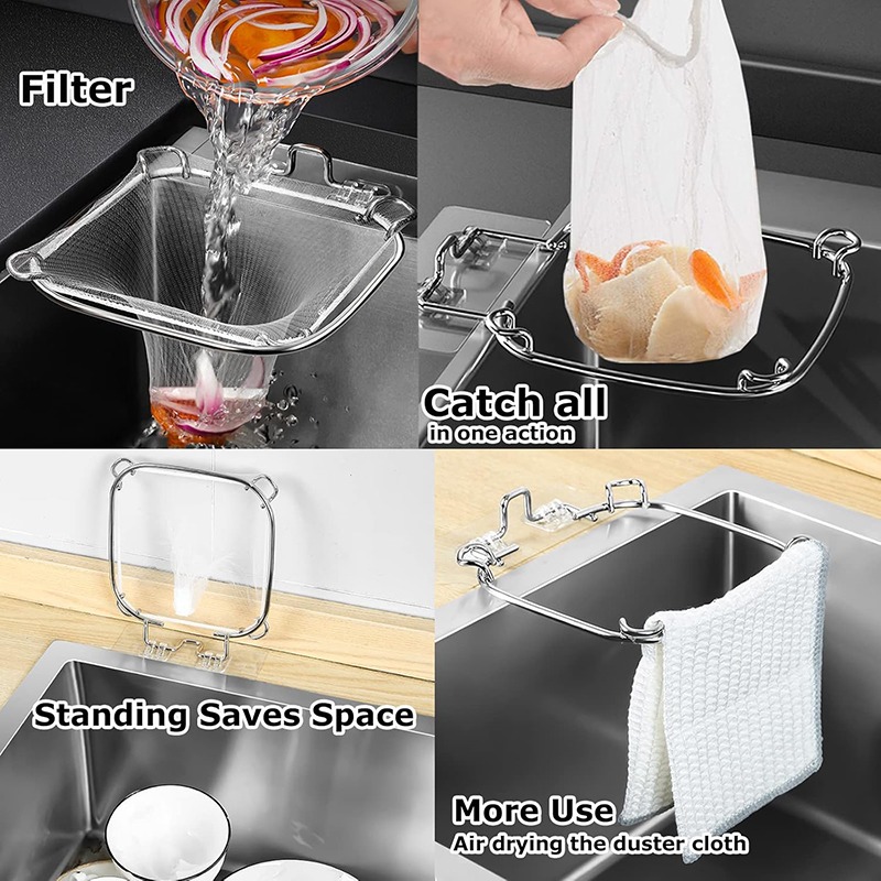 Fine Mesh Sink Filter 50Pcs/10 - Mesh Stainless Strap ulasan dan harga