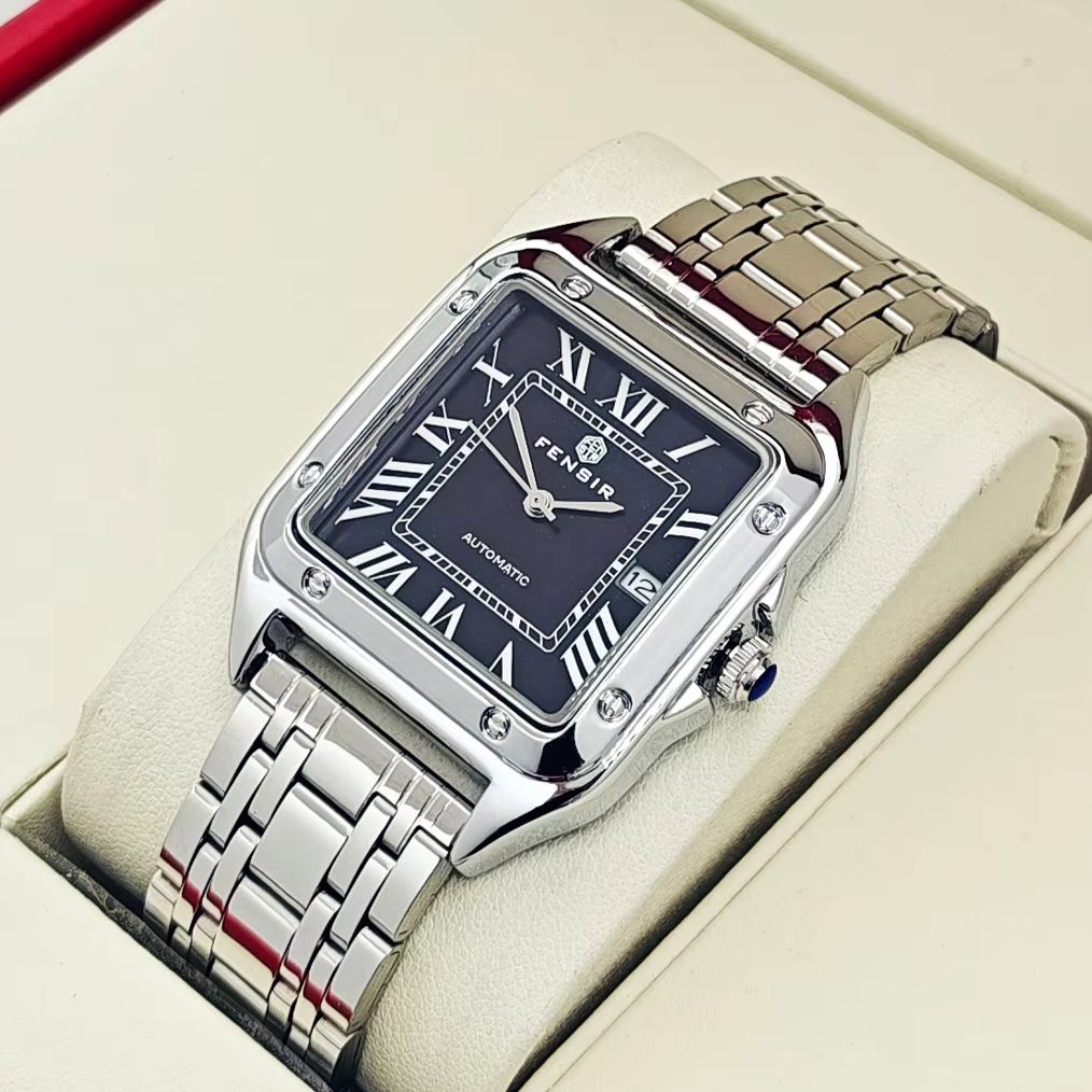 Luxury Square Watch for Men, C - Smartwatch Watches Best Gift For Men ulasan dan harga