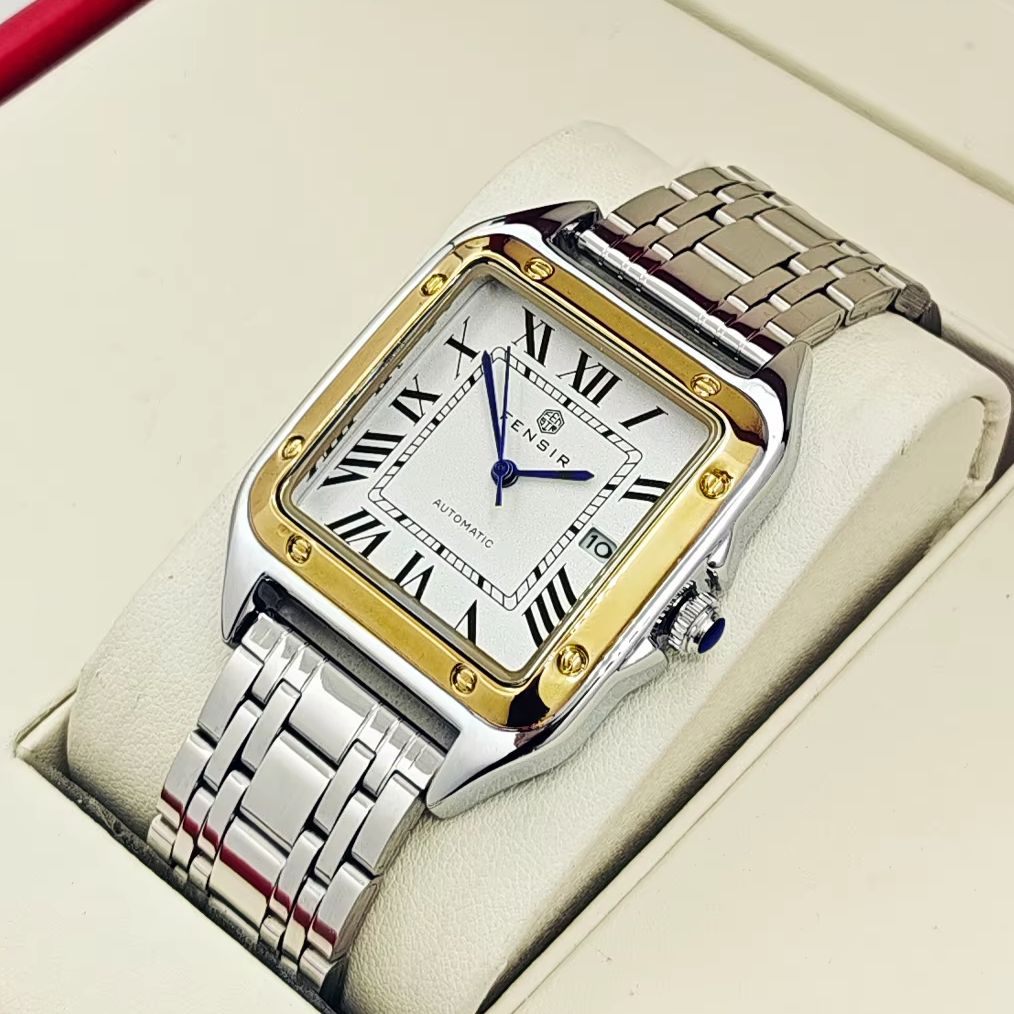 Luxury Square Watch for Men, C - Smartwatch Watches Best Gift For Men ulasan dan harga