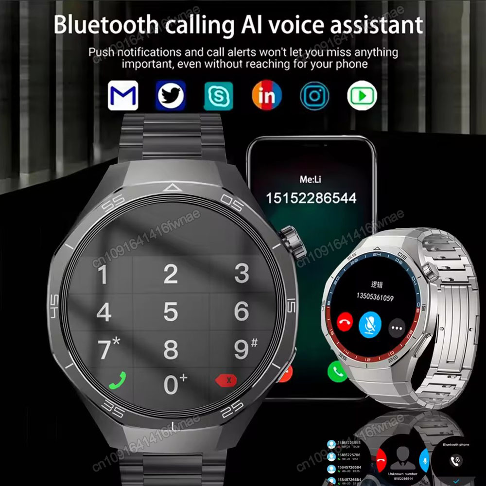 New Watch 5 Pro Smart Watch 1. - Smartwatch Watches For Men With Gps ulasan dan harga