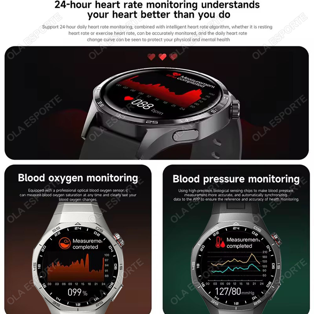New Watch 5 Pro Smart Watch 1. - Smartwatch Watches For Men With Gps ulasan dan harga