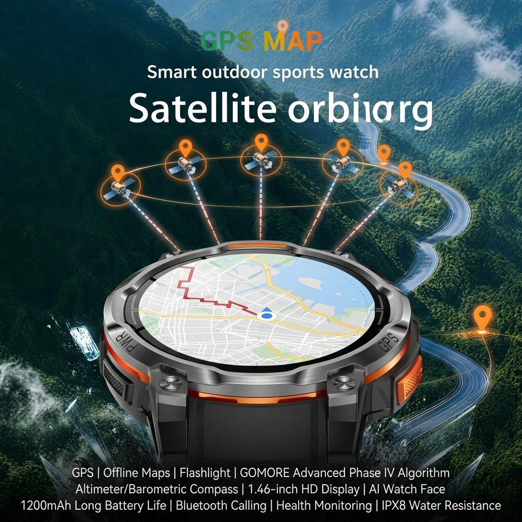 2026 Military Satellite Offlin - Watch Vs Smartwatch ulasan dan harga