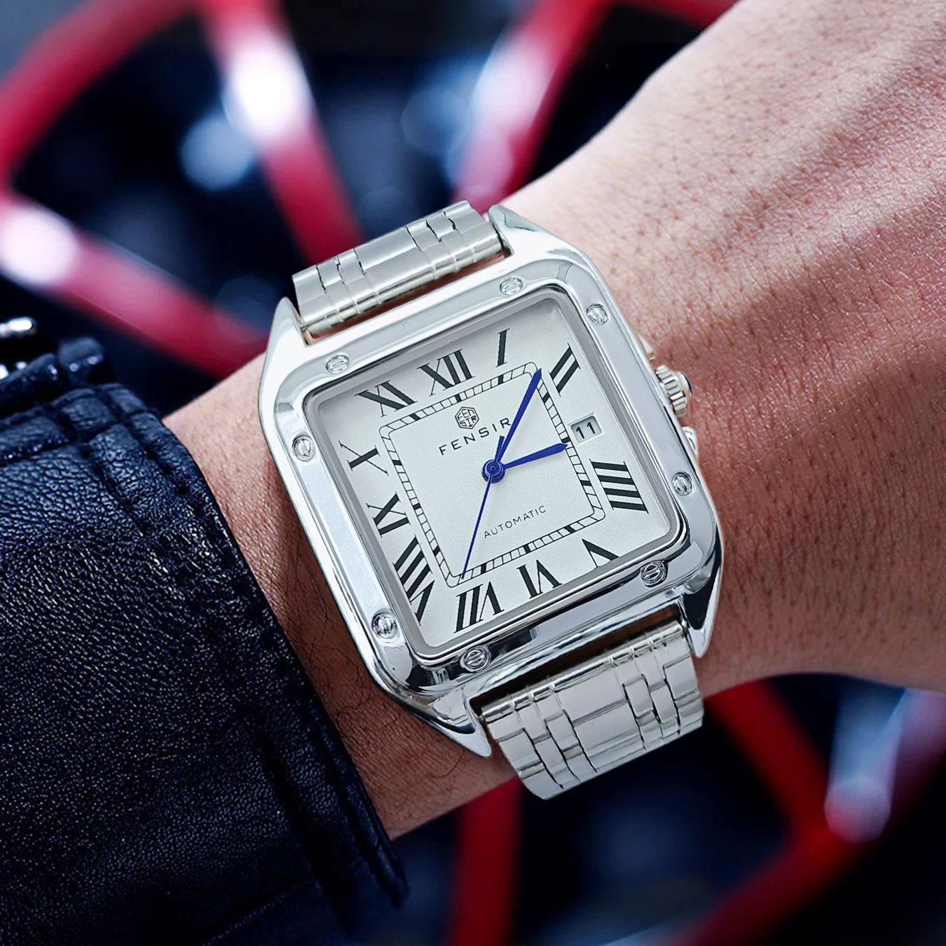 Square Business Men's Watch in - Smartwatch Watches Best Gift For Men ulasan dan harga