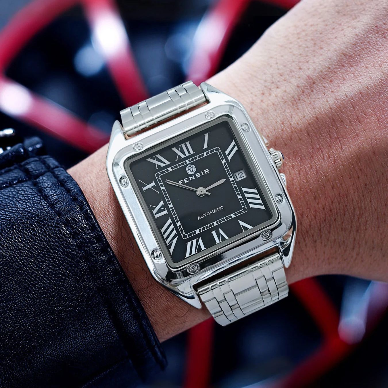 Square Business Men's Watch in - Smartwatch Watches Best Gift For Men ulasan dan harga
