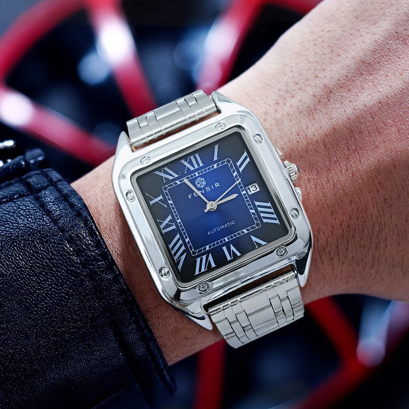 Square Business Men's Watch in - Smartwatch Watches Best Gift For Men ulasan dan harga