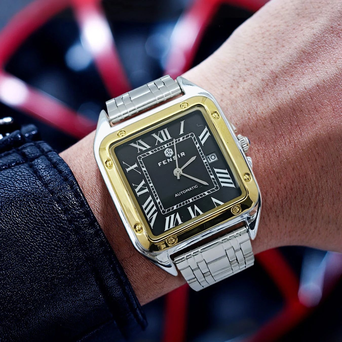 Square Business Men's Watch in - Smartwatch Watches Best Gift For Men ulasan dan harga