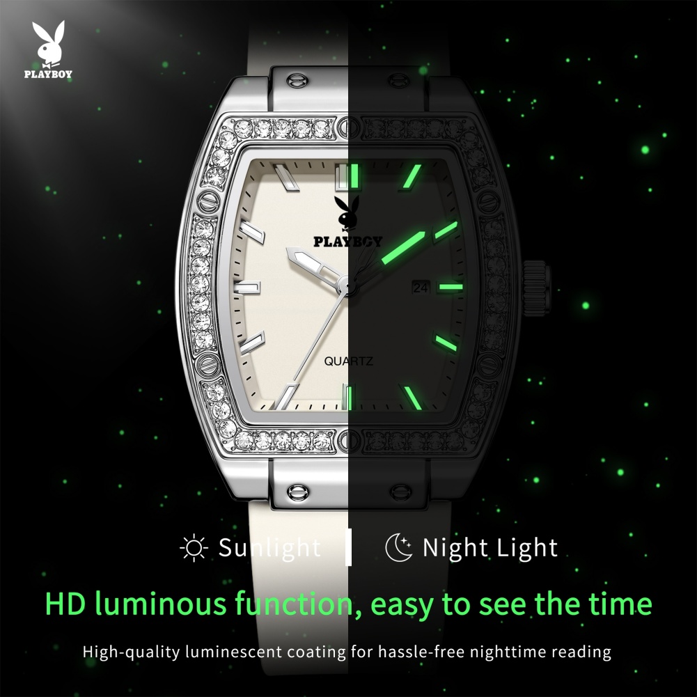 PLAYBOY 3146 Elegant Women's W - Watch Bezel Insert ulasan dan harga