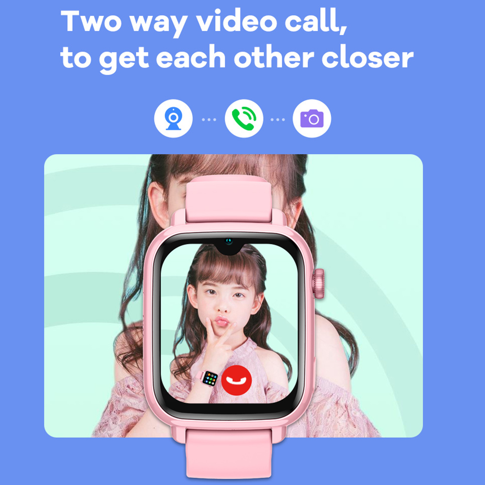 4G Smart Watch Kids Video Call - Smartwatch Digital Watches For Kids ulasan dan harga