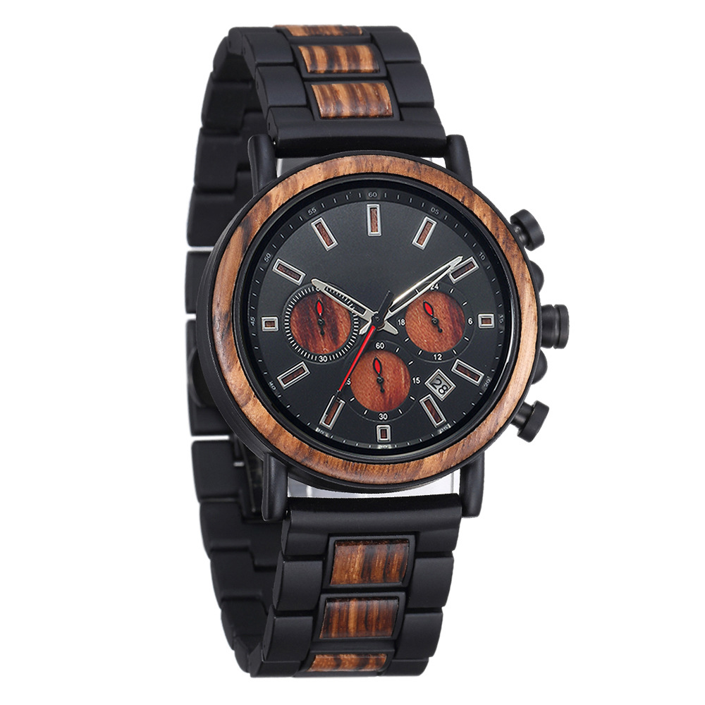 Steel Wood Blend Multi Functio - Smartwatch Trending Watches For Men ulasan dan harga