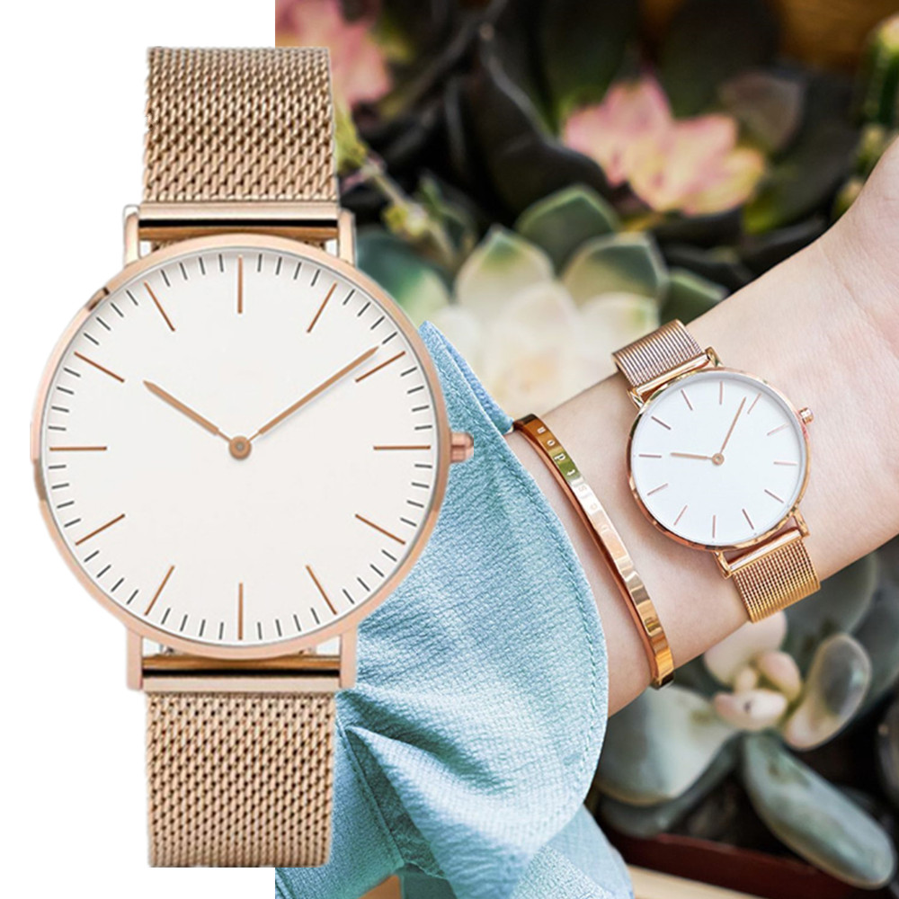 Top Brand Luxury Watches Women - Mesh Stainless Strap ulasan dan harga